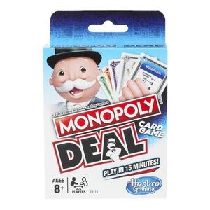 Hasbro Monopoly Deal Card Game Grab & Go Portable Gaming BNIB